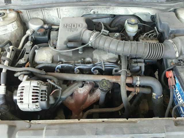 1G1JC524517332106 - 2001 CHEVROLET CAVALIER B WHITE photo 7