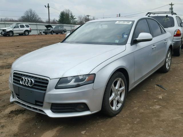 WAUJF78K59N040489 - 2009 AUDI A4 PREMIUM SILVER photo 2