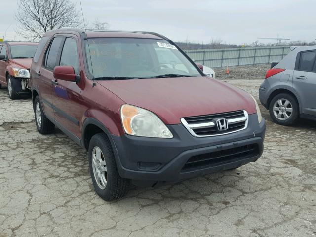 JHLRD78822C052233 - 2002 HONDA CR-V EX RED photo 1