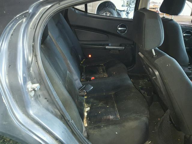 2G2WP552881188400 - 2008 PONTIAC GRAND PRIX CHARCOAL photo 6