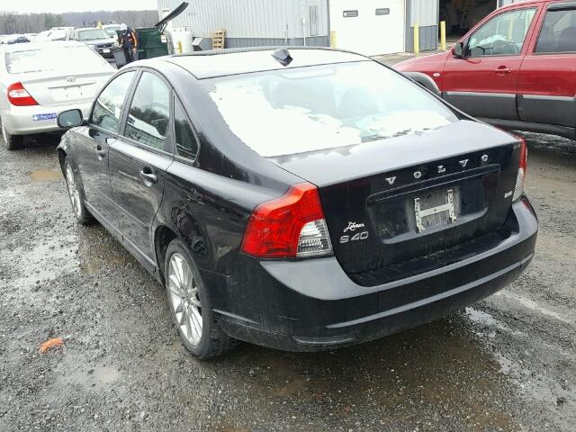 YV1382MS4A2497745 - 2010 VOLVO S40 2.4I BLACK photo 3