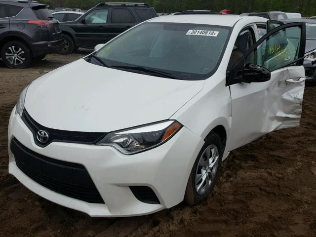 5YFBPRHEXEP017216 - 2014 TOYOTA COROLLA EC 白色 照片 2