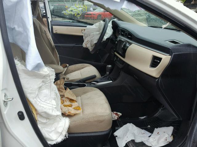 5YFBPRHEXEP017216 - 2014 TOYOTA COROLLA EC 白色 照片 5