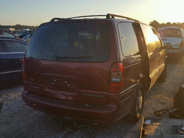 1GNDX13E3YD299697 - 2000 CHEVROLET VENTURE LU MAROON photo 4