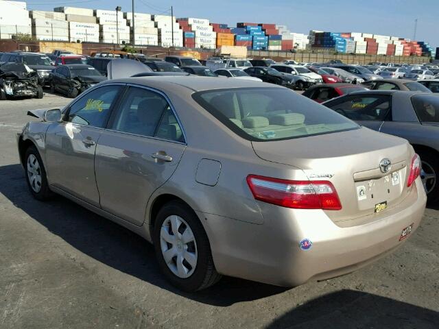 4T4BE46K39R059688 - 2009 TOYOTA CAMRY BASE GOLD photo 3