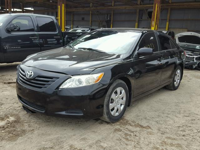 4T1BE46K59U323505 - 2009 TOYOTA CAMRY BASE BLACK photo 2