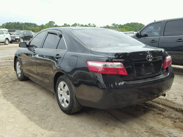 4T1BE46K59U323505 - 2009 TOYOTA CAMRY BASE BLACK photo 3