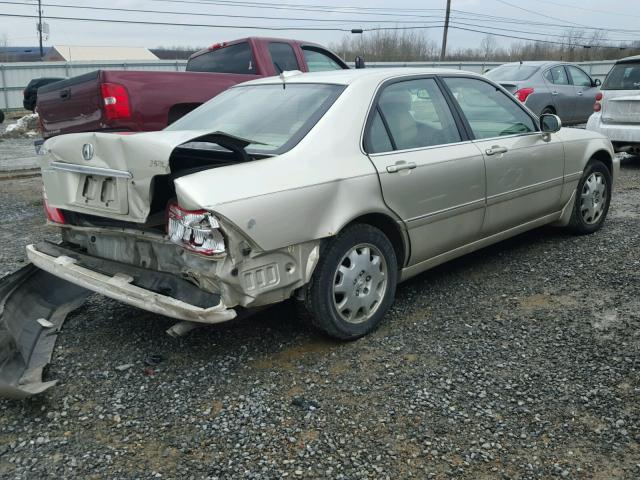 JH4KA96654C006997 - 2004 ACURA 3.5RL BEIGE photo 4