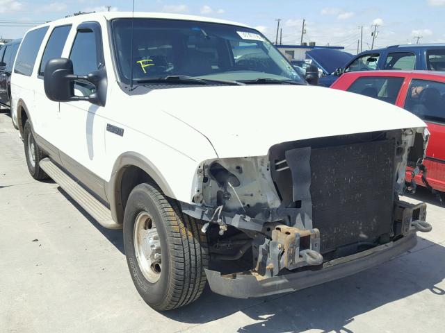 1FMNU42S5YEC00740 - 2000 FORD EXCURSION WHITE photo 1