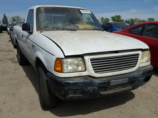 1FTYR10U12TA49212 - 2002 FORD RANGER WHITE photo 1