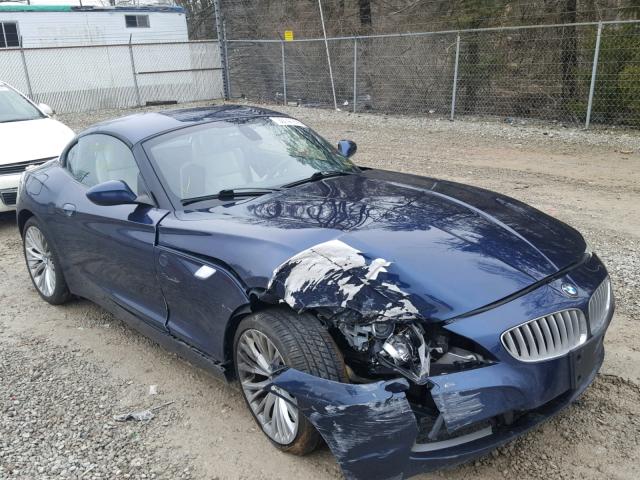 WBALM73579E165185 - 2009 BMW Z4 SDRIVE3 BLUE photo 1