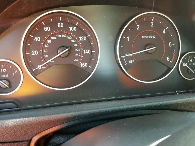 WBA3D3C59EF099428 - 2014 BMW 328 D SILVER photo 8