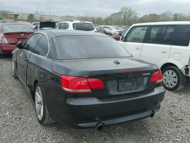 WBAWL73508PX58325 - 2008 BMW 335 I BLACK photo 3