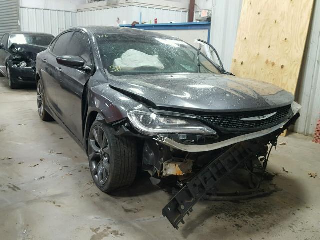 1C3CCCBG5FN690408 - 2015 CHRYSLER 200 S GREEN photo 1