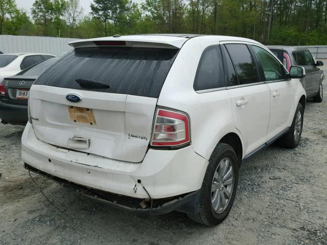 2FMDK39CX9BA81753 - 2009 FORD EDGE LIMIT WHITE photo 4