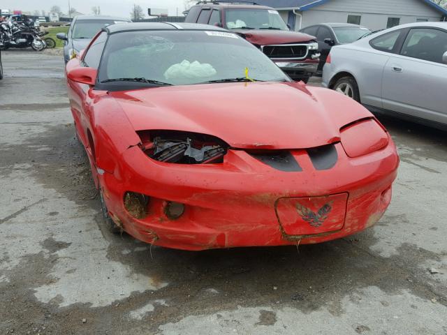 2G2FS22K9W2210235 - 1998 PONTIAC FIREBIRD RED photo 9