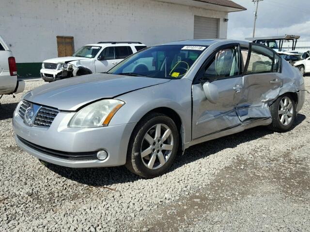 1N4BA41E86C825465 - 2006 NISSAN MAXIMA SE SILVER photo 2