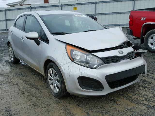 KNADM5A30C6081298 - 2012 KIA RIO LX Արծաթագույն լուսանկար 1