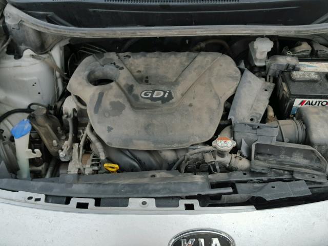 KNADM5A30C6081298 - 2012 KIA RIO LX Արծաթագույն լուսանկար 7