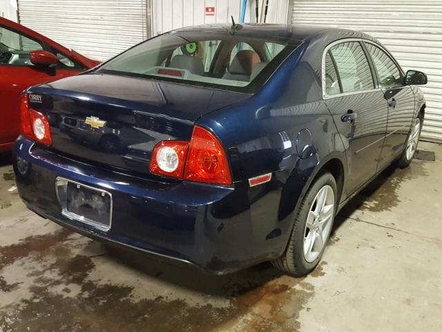 1G1ZB5EB7AF197183 - 2010 CHEVROLET MALIBU LS 蓝色 照片 4