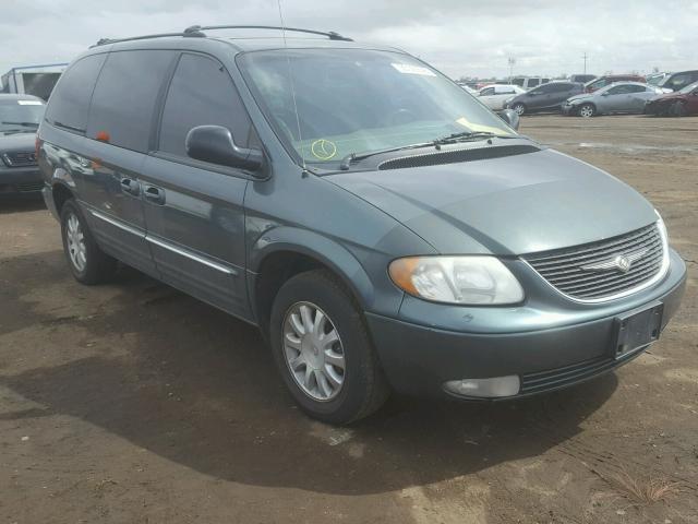 2C8GT54L43R169535 - 2003 CHRYSLER TOWN & COU GREEN photo 1