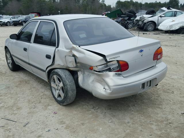 1Y1SK5286YZ434980 - 2000 CHEVROLET GEO PRIZM 银色 照片 3