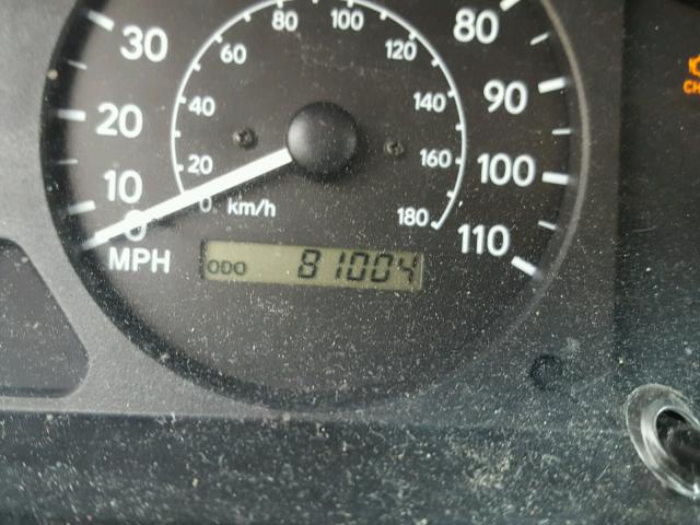 1Y1SK5286YZ434980 - 2000 CHEVROLET GEO PRIZM 银色 照片 8