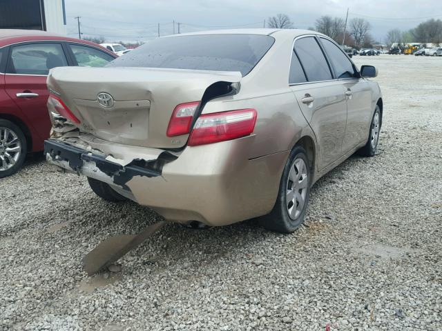 4T1BE46K89U836828 - 2009 TOYOTA CAMRY BASE TAN photo 4