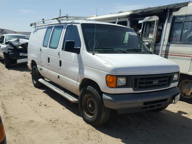 1FTNE24W37DA35541 - 2007 FORD ECONOLINE WHITE photo 1