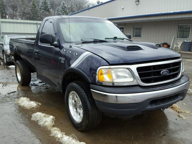 1FTRF18W81NB44906 - 2001 FORD F150 BLUE photo 1