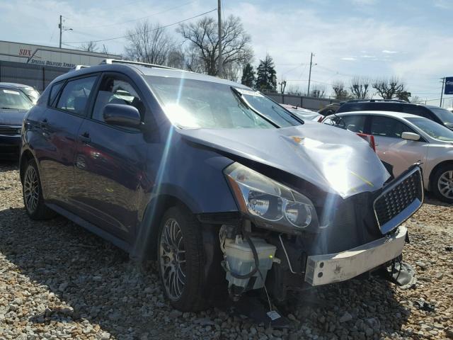 5Y2SP67069Z450306 - 2009 PONTIAC VIBE BLUE photo 1