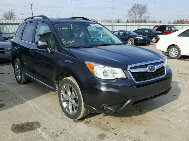 JF2SJAXC6GH538808 - 2016 SUBARU FORESTER 2 GRAY photo 1