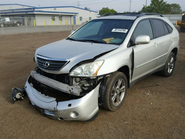 JTJHW31U660039721 - 2006 LEXUS RX 400 SILVER photo 2