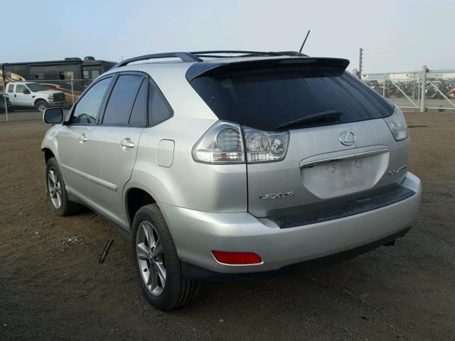 JTJHW31U660039721 - 2006 LEXUS RX 400 SILVER photo 3