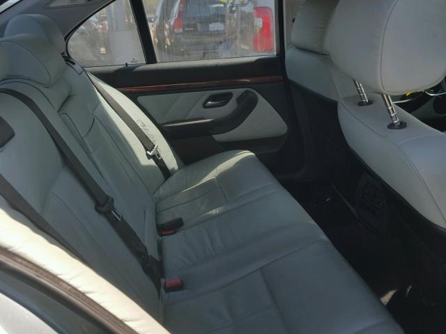WBADT63493CK28539 - 2003 BMW 530 I AUTO BLUE photo 6