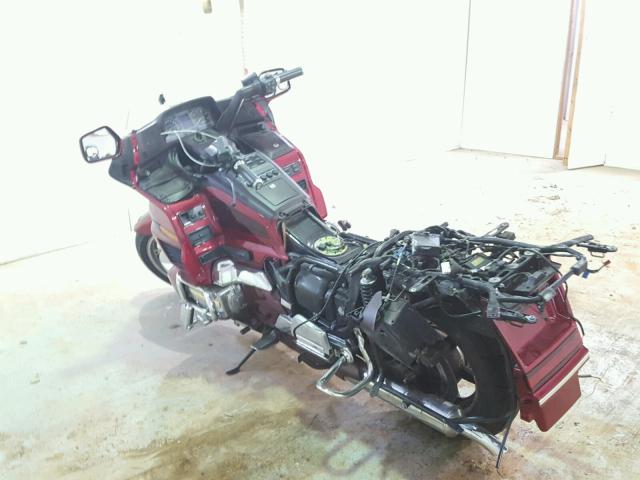 1HFSC2239TA801565 - 1996 HONDA GL1500 SE1 MAROON photo 3