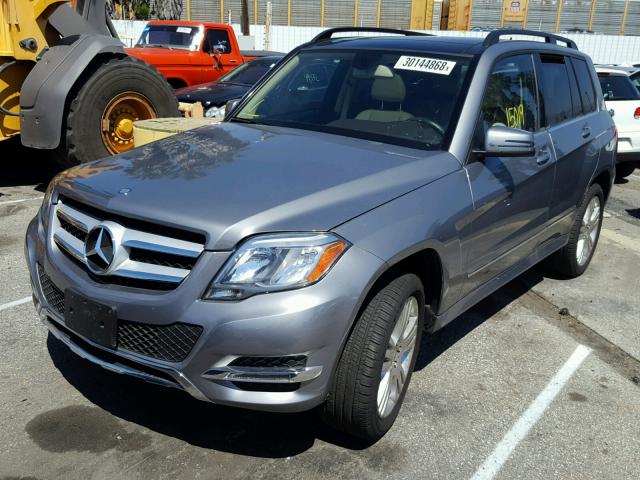 WDCGG5HB4FG383089 - 2015 MERCEDES-BENZ GLK 350 GRAY photo 2