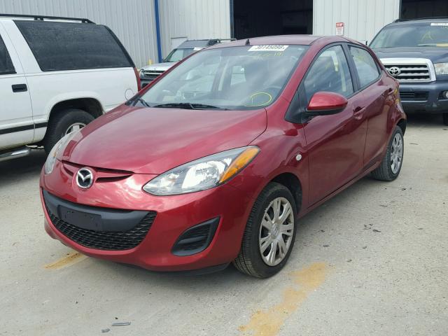 JM1DE1KZ5E0183553 - 2014 MAZDA MAZDA2 SPO 红色 照片 2