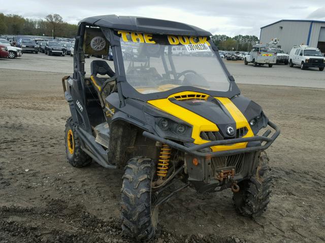 3JBKXLP17BJ002952 - 2011 CAN-AM COMMANDER YELLOW photo 1