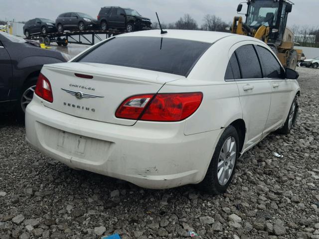 1C3LC46B99N517712 - 2009 CHRYSLER SEBRING LX WHITE photo 4