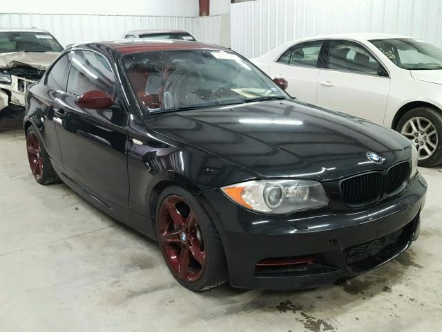 WBAUC73538VF25450 - 2008 BMW 135 I BLACK photo 1