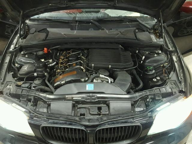 WBAUC73538VF25450 - 2008 BMW 135 I BLACK photo 7