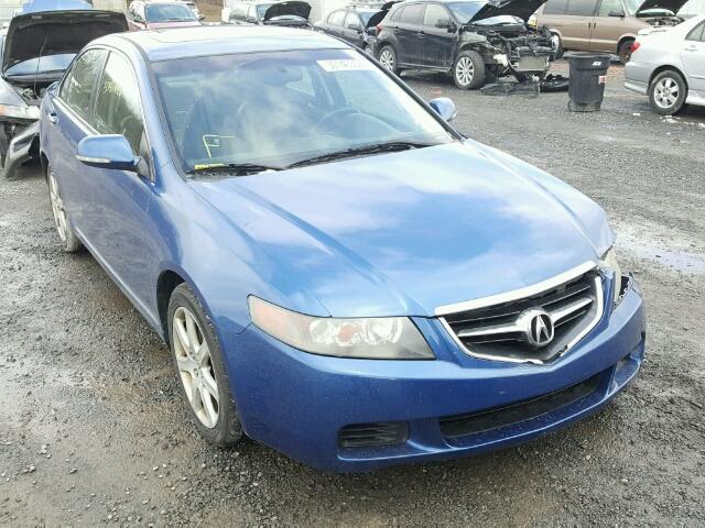 JH4CL96814C032920 - 2004 ACURA TSX BLUE photo 1