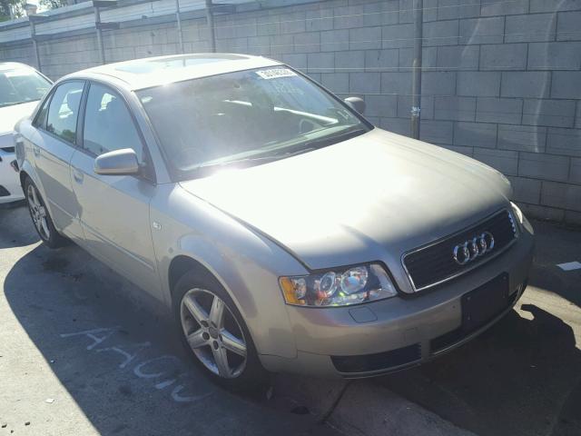 WAUJC68E64A174800 - 2004 AUDI A4 1.8T BEIGE photo 1