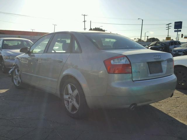 WAUJC68E64A174800 - 2004 AUDI A4 1.8T BEIGE photo 3