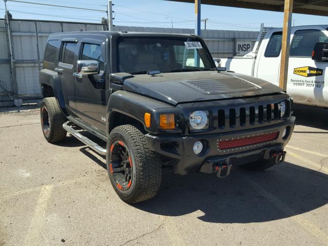 5GTDN136868239002 - 2006 HUMMER H3 BLACK photo 1