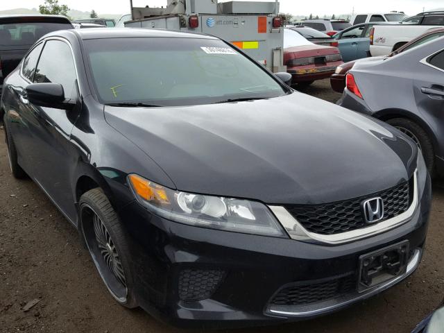 1HGCT1B33DA007026 - 2013 HONDA ACCORD LX- BLACK photo 1