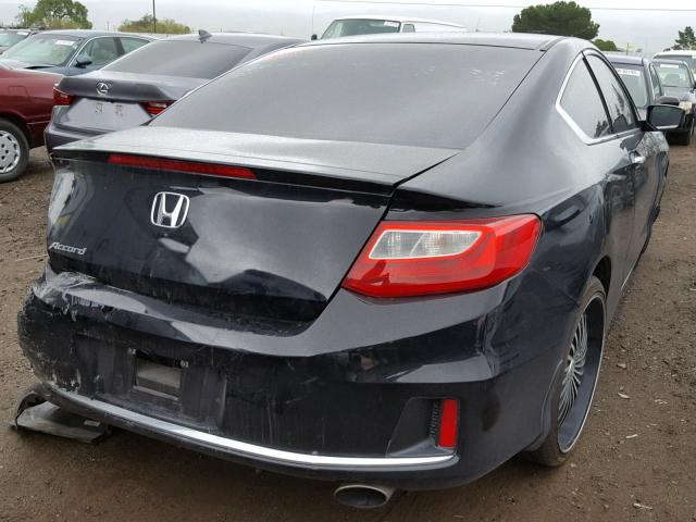 1HGCT1B33DA007026 - 2013 HONDA ACCORD LX- BLACK photo 4