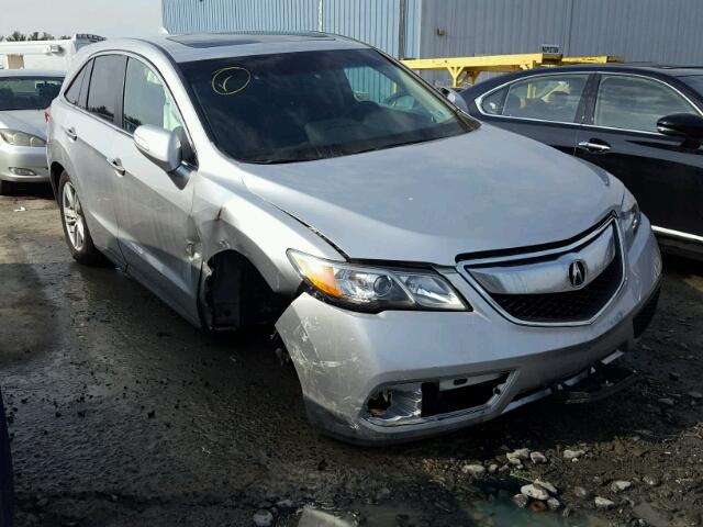 5J8TB4H51DL020326 - 2013 ACURA RDX TECHNO SILVER photo 1