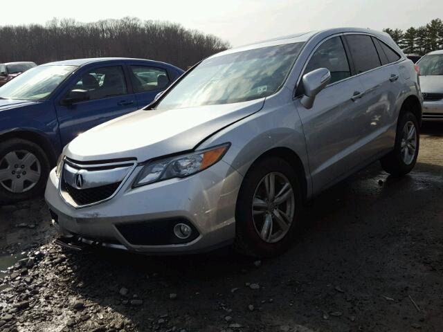 5J8TB4H51DL020326 - 2013 ACURA RDX TECHNO SILVER photo 2